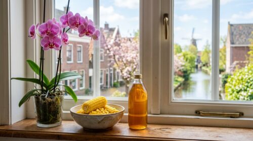Orchidee zonder bloemen? Met dit keukenduo bloeit ze weer zonder kunstmest